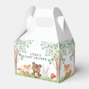 Box Woodland Animals Baby Showroom Geschenkschachtel