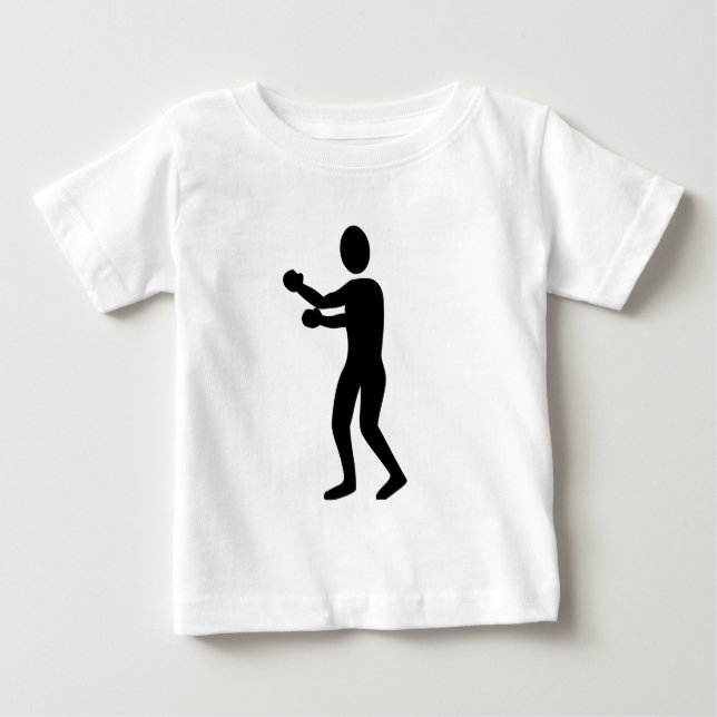 BoxAbbildung: Schwarz Baby T-shirt (Vorderseite)