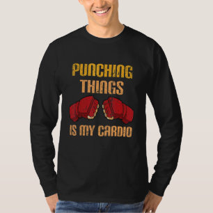 Boxangebot und Vintage Boxer-Boxhandschuhe T-Shirt