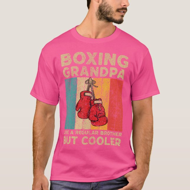 Boxbox-Husband Vintag Boxing Boxer T-Shirt (Vorderseite)