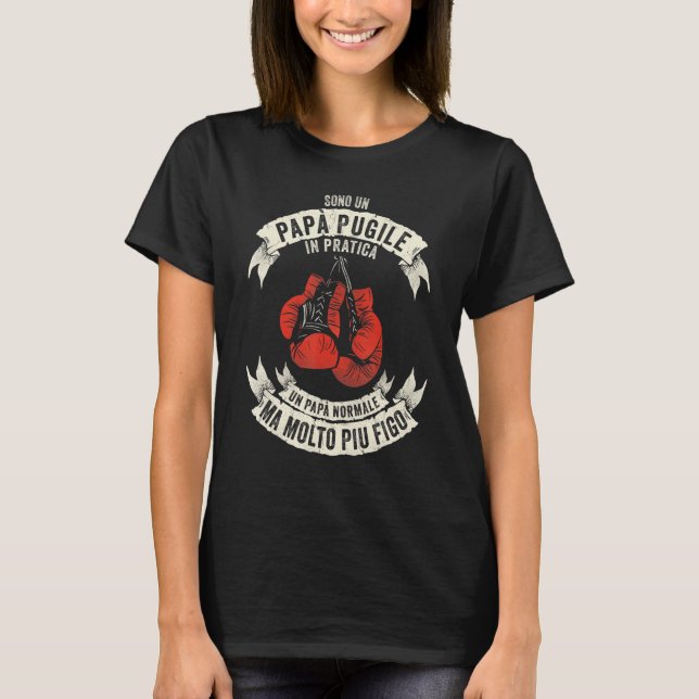 Boxboxhandschuhe T-Shirt (Vorderseite)