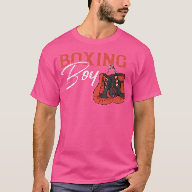 Boxboy Boxer Boxer Boxengloves Kickboxer Mixed Mar T-Shirt (Vorderseite)
