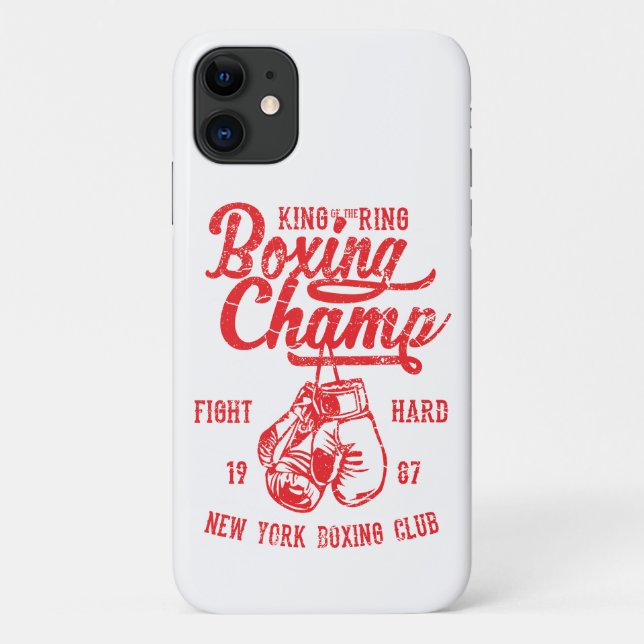 Boxchamp New York Boxing Club Case-Mate iPhone Hülle (Rückseite)