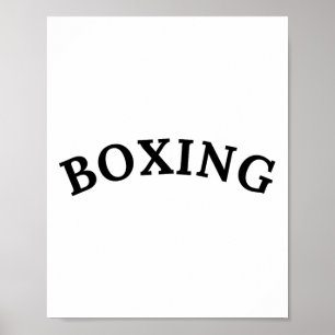 Boxclub Vintage Athletic Sports Poster