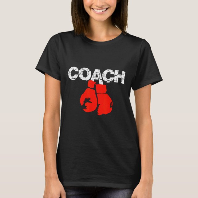 Boxcoach-Definition-Boxtrainer Boxcoach T-Shirt (Vorderseite)