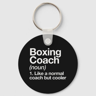 Boxcoach Funny Sports Definition Trainer Marti Schlüsselanhänger