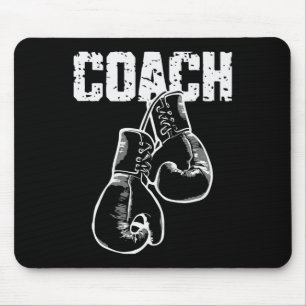 Boxcoach Kickboxen Retro Boxhandschuhe Boxer Mousepad
