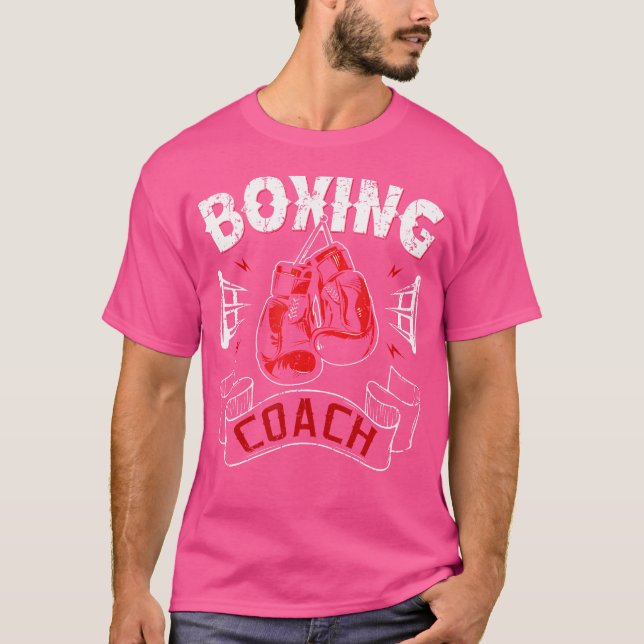 Boxcoach Kickboxer Gym Boxer T-Shirt (Vorderseite)
