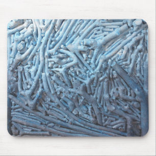 Boxcuttings: Blau Mousepad