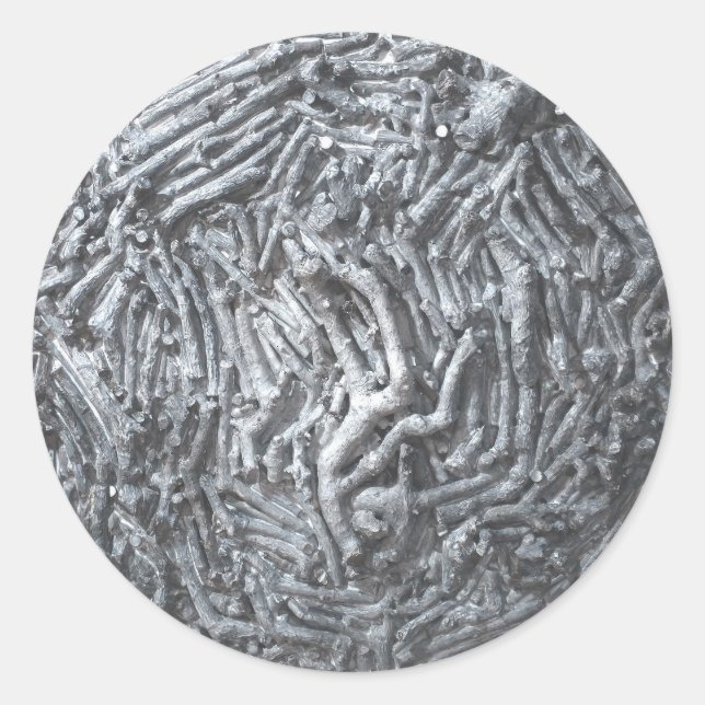 Boxcuttings: Mond Runder Aufkleber (Vorderseite)