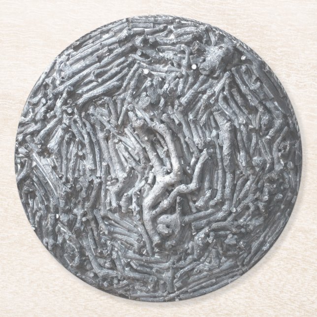 Boxcuttings: Mond Runder Pappuntersetzer (Vorderseite)