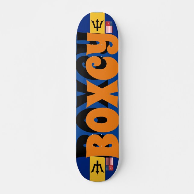 BOXCY JMT BARB 7 3/4" Skateboarddecke Skateboard (Vorne)