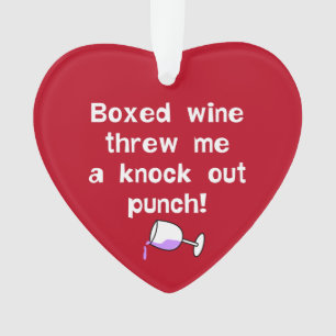 Boxed Wein Ornament