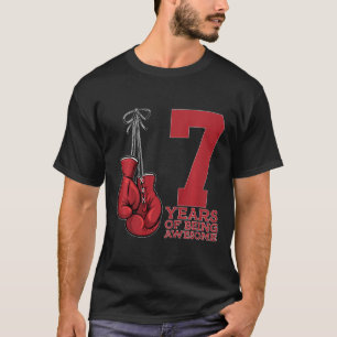 Boxen 7 Jahre Phantastischer Boxer 7. Geburtstag T-Shirt