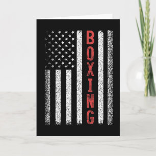 Boxen American Flag 4. Juli Cooler Boxer Novität Karte