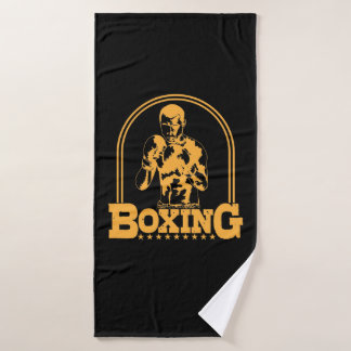 Boxen Badehandtuch