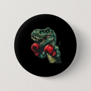 Boxen Dinosaur Boxer Dino Kickboxen T-Rex Boxen Button