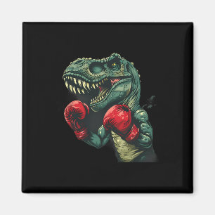 Boxen Dinosaur Boxer Dino Kickboxen T-Rex Boxen Magnet