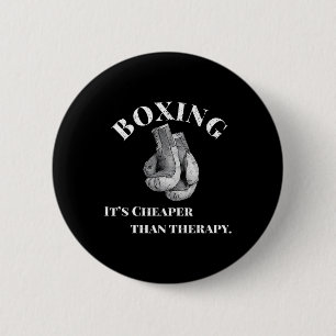 Boxen Es ist eine preiswertere Therapie Button