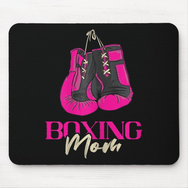 Boxen für Frauen Mutter Boxer Boxhandschuhe Kickbo Mousepad (Vorne)