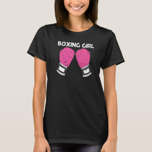 Boxen für Girls Kinder Boxer Sparring Match T-Shirt