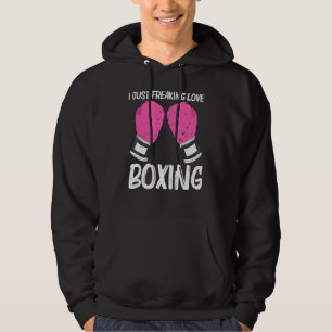 Boxen für Männer Frauen Boxer Sparring-Match Hoodie