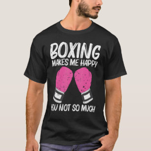 Boxen für Männer Frauen Boxer Sparring-Match T-Shirt