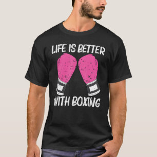 Boxen für Männer Frauen Boxer Sparring Match T-Shirt
