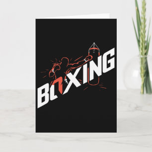 Boxen G Kickboxen Boxen Boxer Karte