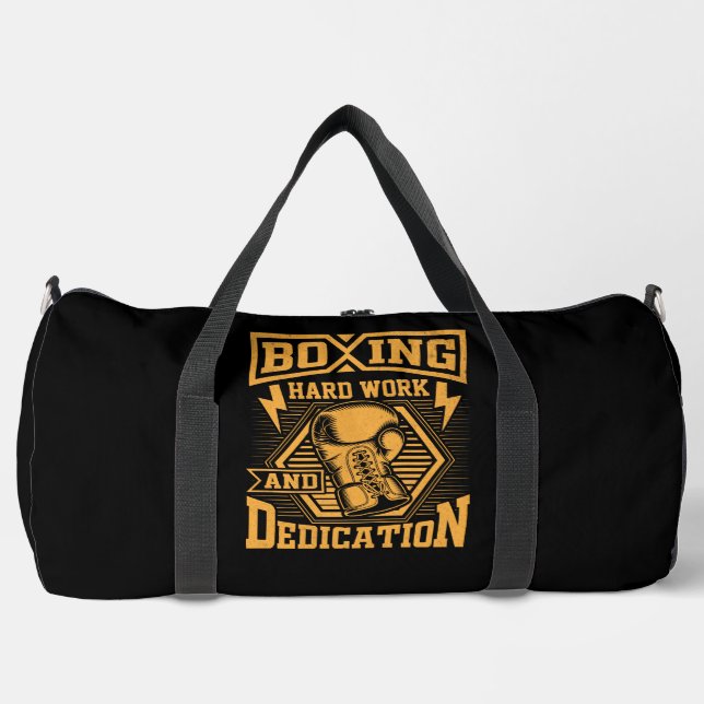 Boxen Harte Arbeit Und Hingabe  Duffle Bag (Vorderseite)