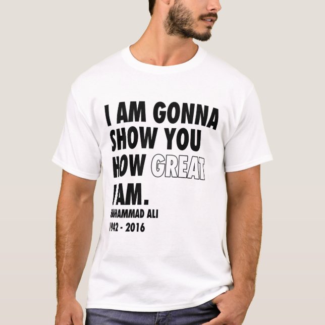 Boxen - Ich zeige Ihnen, wie großartig ich bin. T-Shirt (Vorderseite)