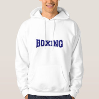 Boxen im Universitätsstil Hoodie
