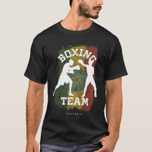 Boxen in Äthiopien Kampf Sportkämpfe Boxen T-Shirt