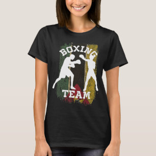 Boxen in Mosambik Kampf Sportkämpfe Boxen T-Shirt