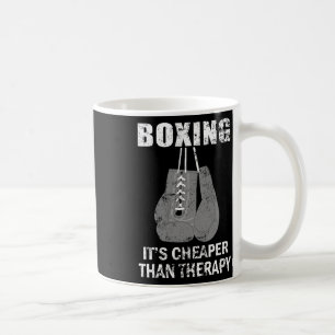 Boxen ist billiger als Boxertherapie Kaffeetasse