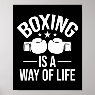 Boxen ist eine Lebensweise - Kickboxer-Spielym Poster