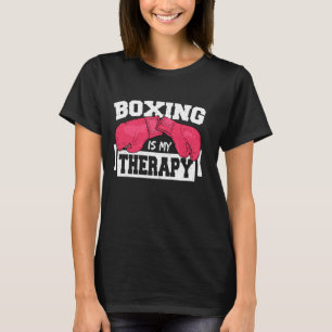 Boxen ist meine Therapie T-Shirt