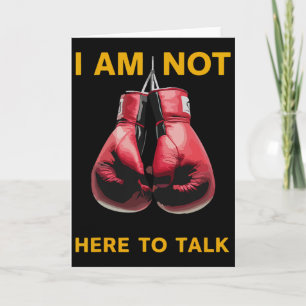Boxen Kickboxen Boxen Liebhaber Boxer Lustiger Spr Karte