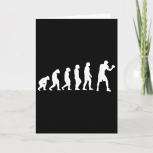 Boxen Kickboxen Evolution Boxkampf Boxer Karte
