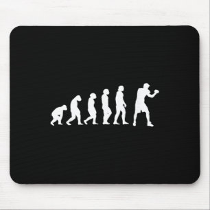 Boxen Kickboxen Evolution Boxkampf Boxer Mousepad