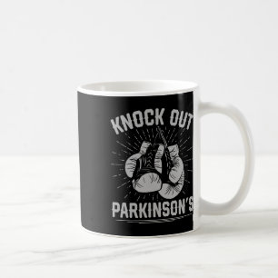 Boxen Kickboxen Fighter Knock Out Parkinson  Kaffeetasse