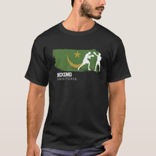 Boxen Mauretaniens Kampf Sportkämpfe Boxen T-Shirt