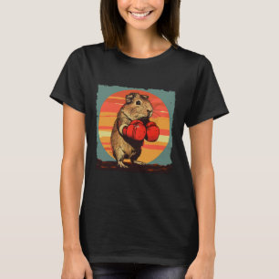 Boxen Meerschweinchen Liebhaber Boxhandschuhe Kick T-Shirt