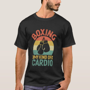 Boxen meine Art von Cardio Boxer Sportym Athlete T-Shirt