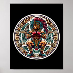 Boxen Mexiko Lustig Mexikanisch Vintage Stil Boxen Poster