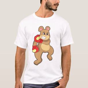 Boxen mit Boxhandschuhen T-Shirt