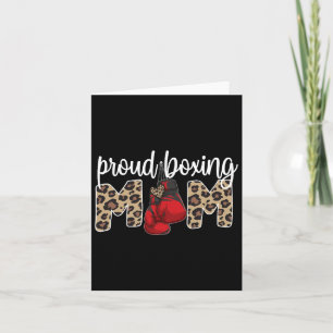 Boxen mit Proud-Mama Boxing Mama Boxing Karte