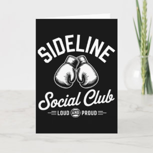 Boxen Mma Sideline Social Club Laut Und Stolz Che Karte