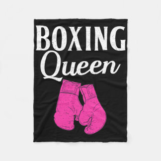 Boxen Queen Sport Fighting Boxer Fleecedecke