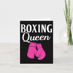 Boxen Queen Sport Fighting Boxer Karte